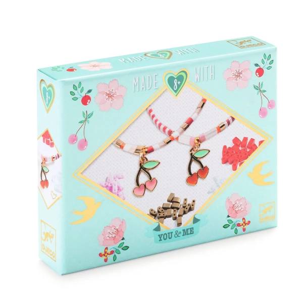 DJECO Schmuck basteln Kirschen