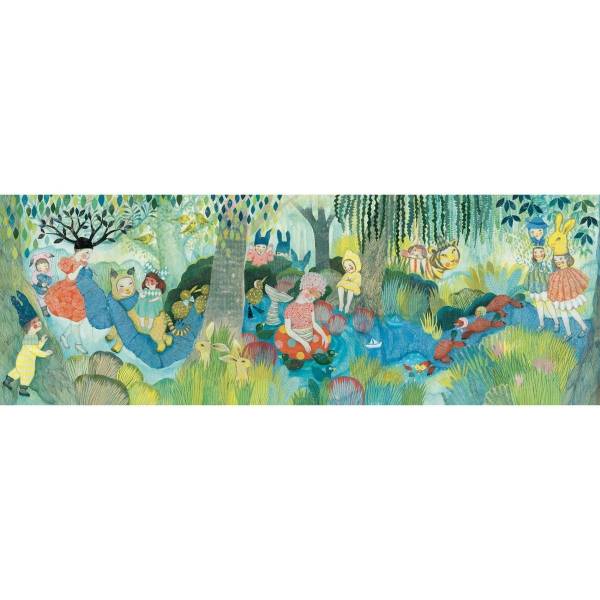 DJECO Puzzle Gallerie: River Party - 350 Teile