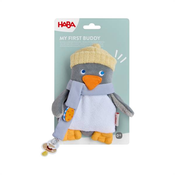 HABA Schnullertier Pinguin "My first Buddy"