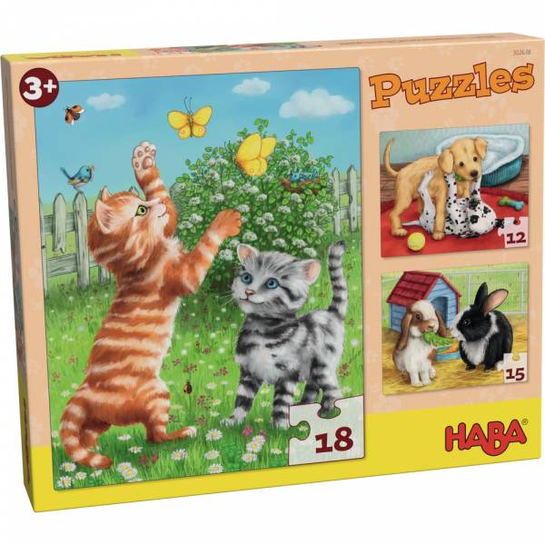 HABA Puzzles Haustiere