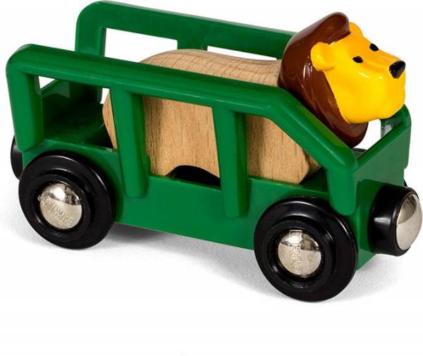 BRIO Tierwaggon Löwe