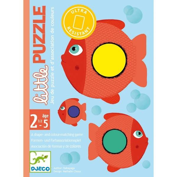 DJECO Kartenspiel für Kleine: Little Puzzle