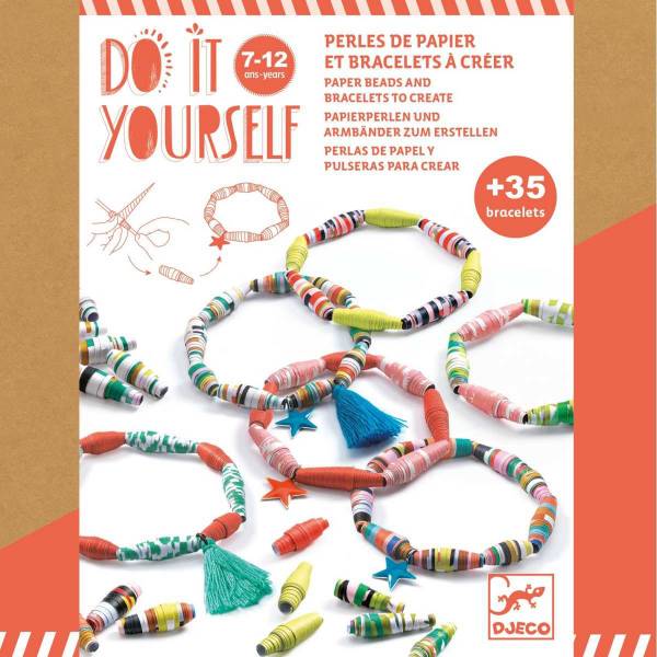 DJECO Do it yourself: Papierperlen Pop