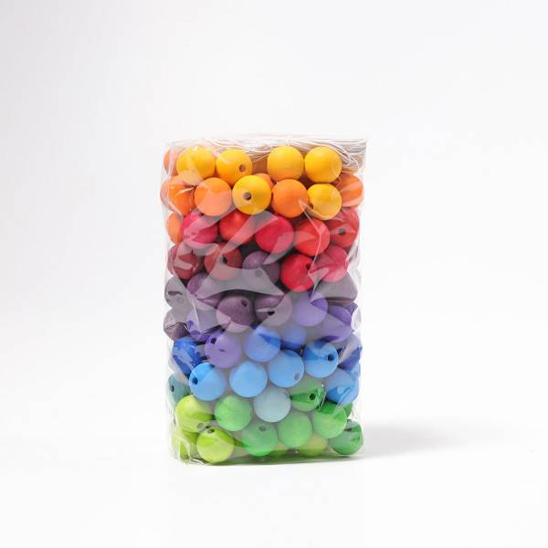 GRIMMS 180 Fädelperlen regenbogenfarben