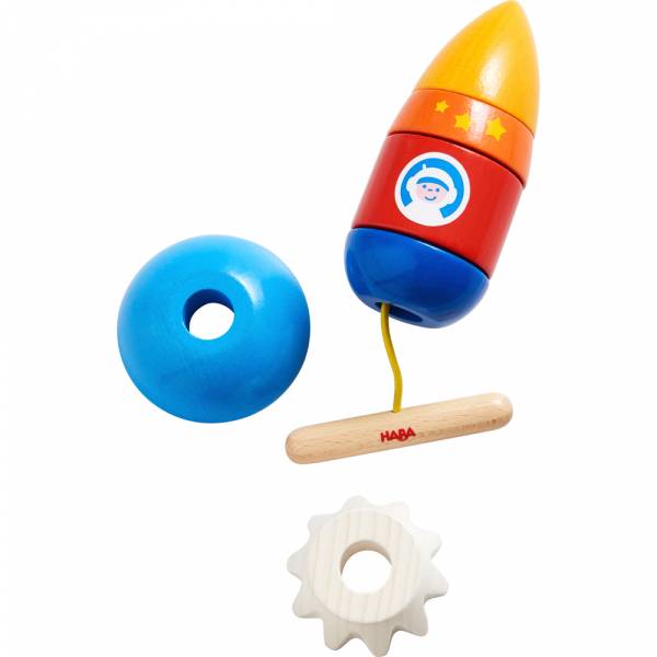 Fädelspiel Rakete