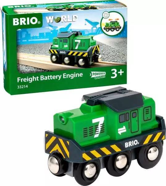 BRIO World Batterie-Frachtlok