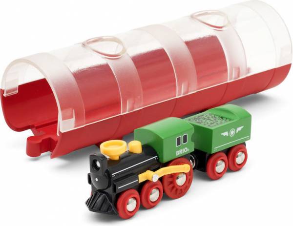 BRIO World Tunnel Box Dampflokzug