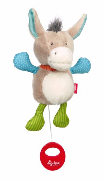 SIGIKID Minispieluhr Esel