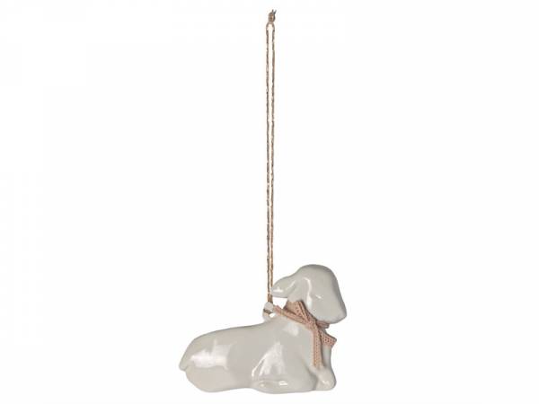 MAILEG Metallornament, Lamm - Powder