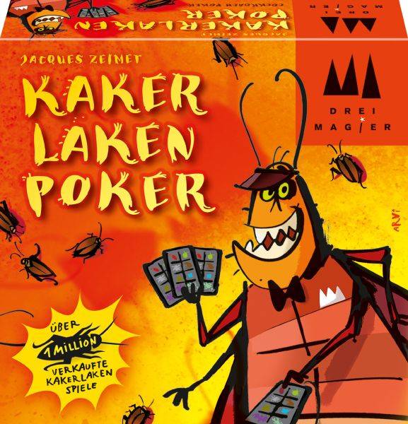 SCHMIDT-SPIELE & SELECTA Drei Magier®: Kakerlaken-Poker