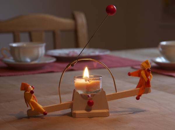 Lichtwippe, die Feuerschaukel