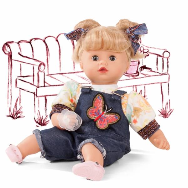 GOKI Puppen-Set Muffin Macaron (33 cm), 6-teilig