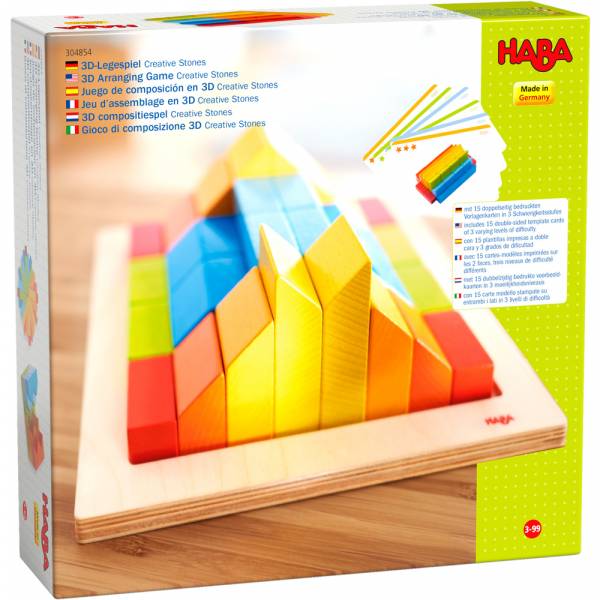 HABA 3D-Legespiel Creative Stones