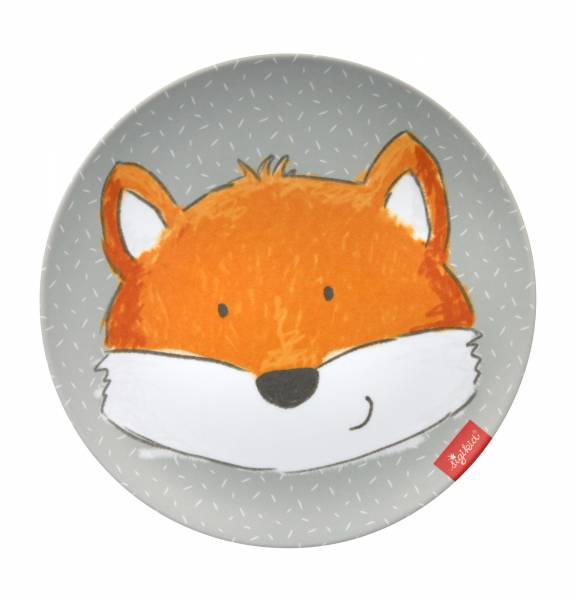 SIGIKID Melamin Kinderteller Fuchs