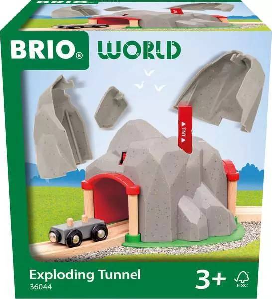 BRIO World Tunnel mit Sprengfunktion