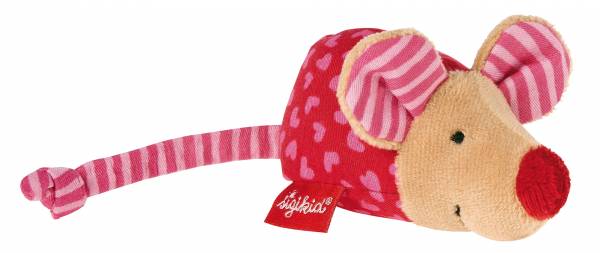 SIGIKID Rasselmaus pink