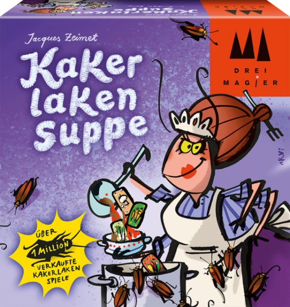 SCHMIDT-SPIELE & SELECTA Drei Magier®: Kakerlaken-Poker
