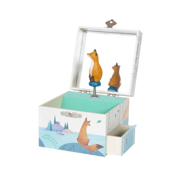MOULIN ROTY Musik Schmuckkästchen Fuchs