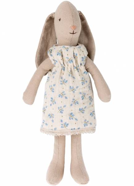 MAILEG Hase mit Blumen-Kleid