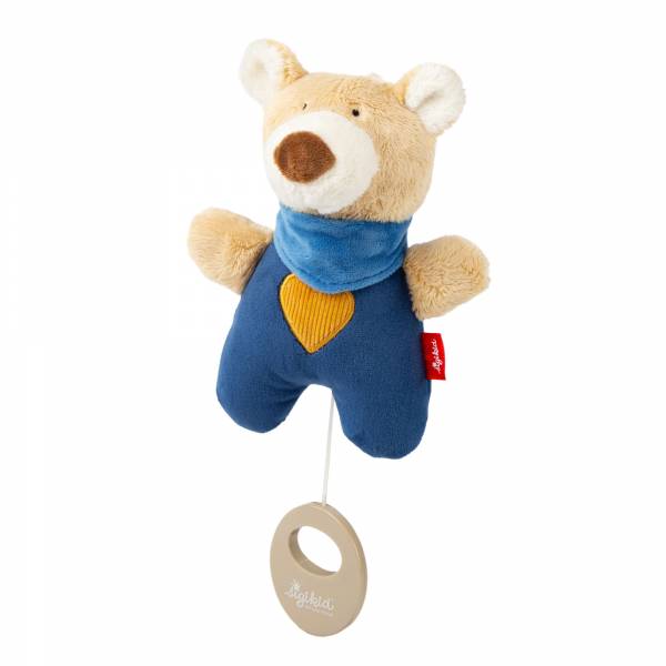 SIGIKID Mini Spieluhr Bär Blau