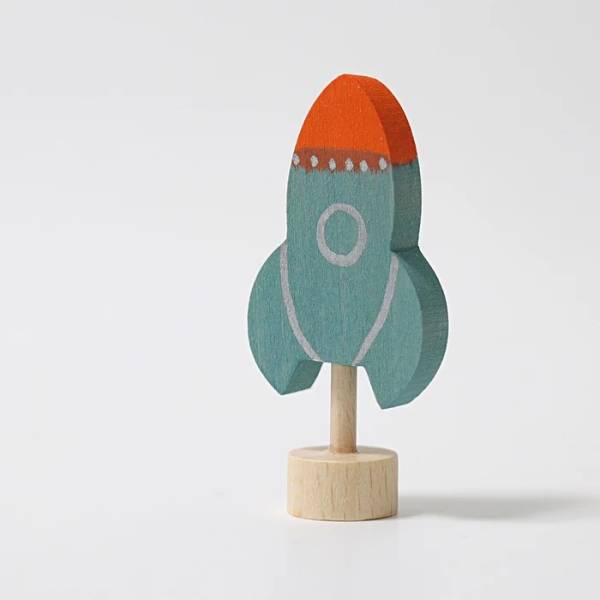 GRIMMS Stecker/Geburtstagskranz Rakete