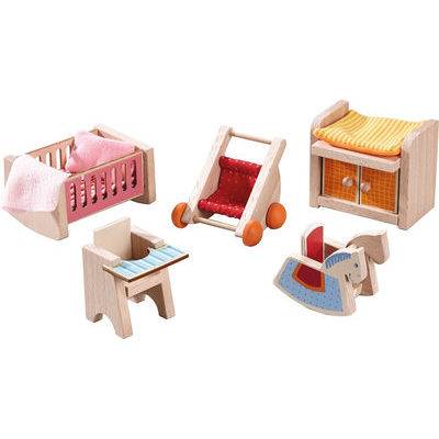 HABA LIttle Friends - Puppenhaus-Möbel "Kinderzimmer"