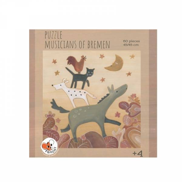 EGMONT Puzzle "Bremer Stadtmusikanten"