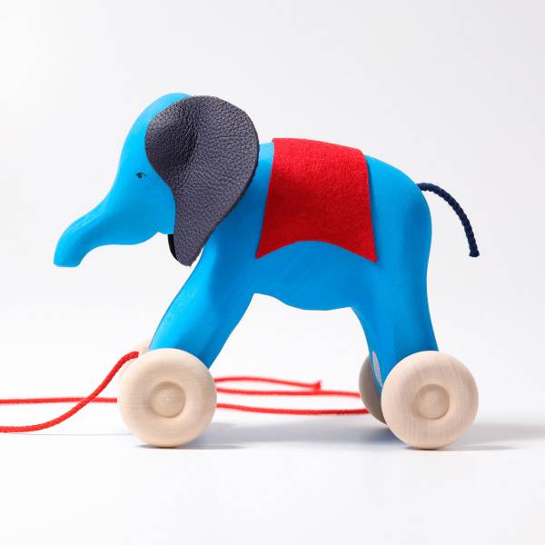 Elefant Otto zum Nachziehen