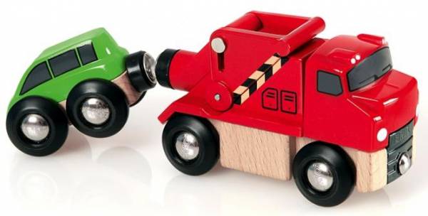 BRIO Abschleppwagen mit Auto