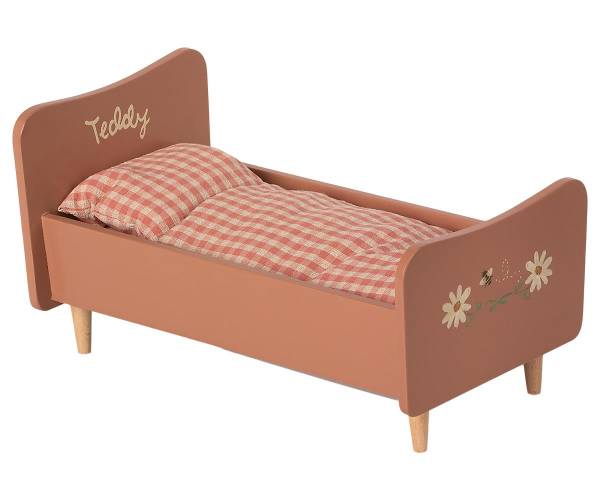 MAILEG Holzbett, Teddy Mama (Rose)