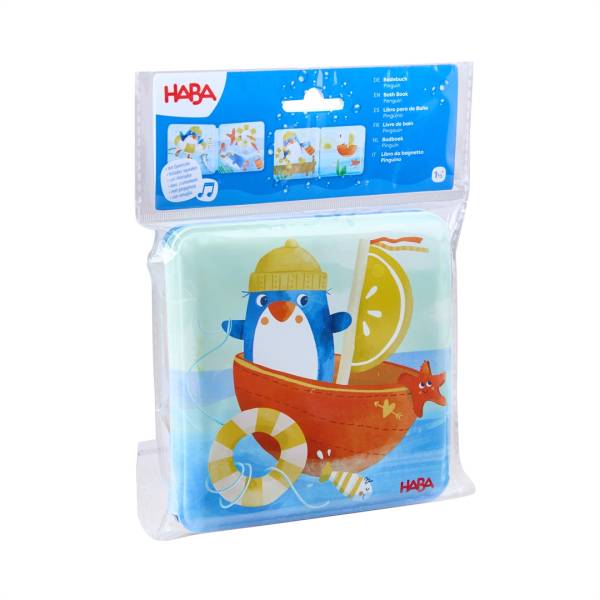 HABA Entdeckerspielzeug (Baby) - Badebuch Pinguin