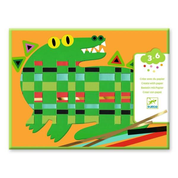 DJECO Basteln 3-6: Flechtpapier