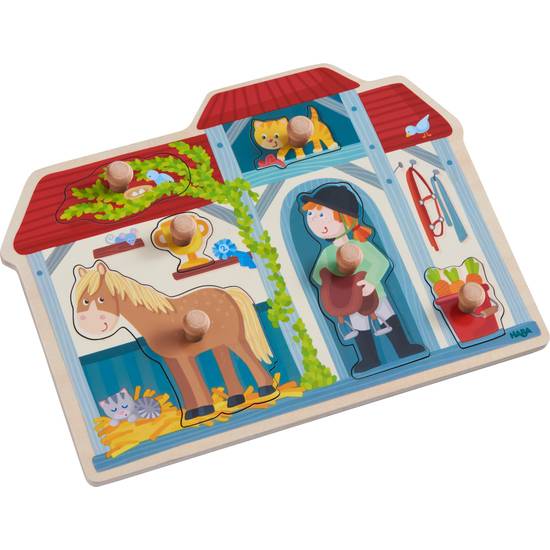Greifpuzzle Im Pferdestall