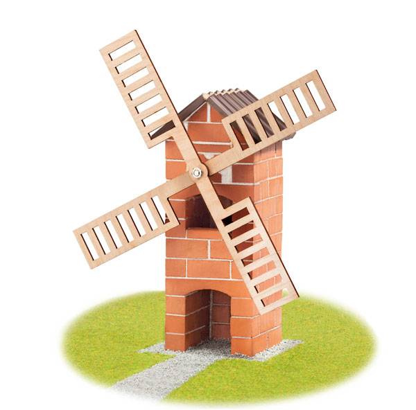 TEIFOC Steinbausatz "Windmühle"