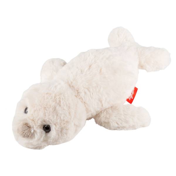 SIGIKID Kuscheltier Robbe weiß, Flauscherie