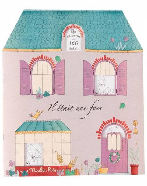 MOULIN ROTY Malbuch mit Stickern "Märchen"
