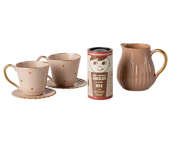 MAILEG Heiße Schokolade Set, Mini