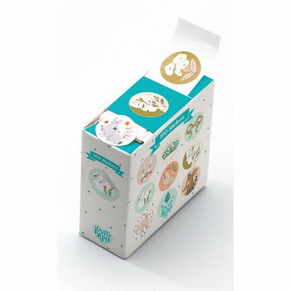 100 Sticker Lucille Lovely Paper