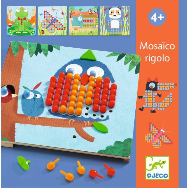 DJECO Lernspiel Mosaico Rigolo