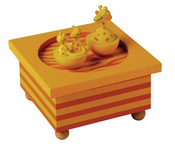 TROUSSELIER Spieluhr "tanzende Giraffen"