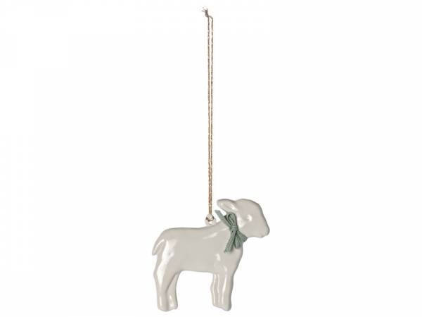 MAILEG Metallornament, Lamm - Minze