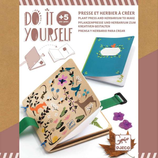 DJECO Pflanzenpresse & Herbarium (DIY)