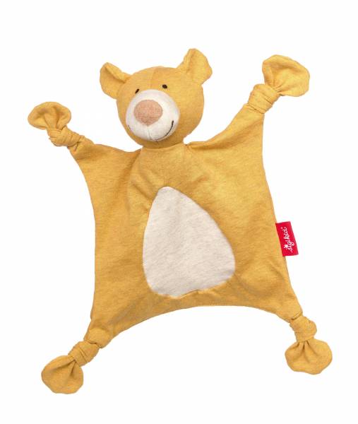 SIGIKID Schnuffeltuch Bär Yellow
