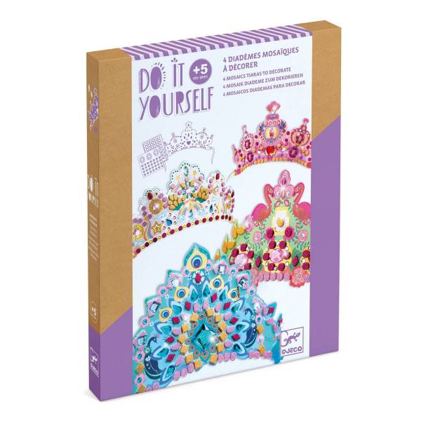 DJECO Mosaik-Diademe Prinzessin