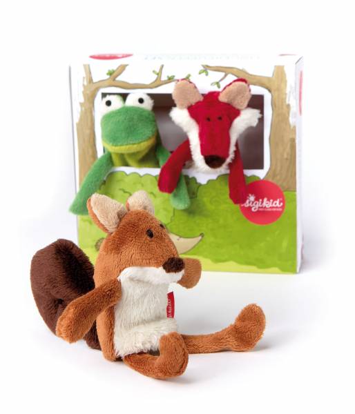 SIGIKID Fingerpuppenset Waldfreunde