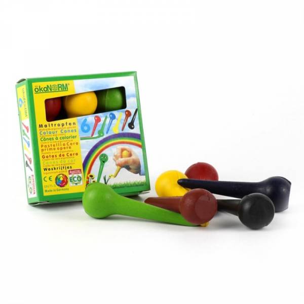 ÖKONORM Maltropfen - 6 Farben