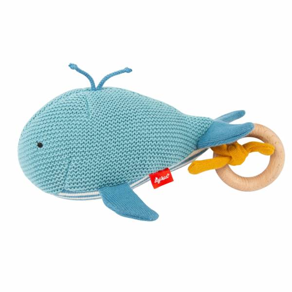 SIGIKID Baby Strick-Greifling Wal